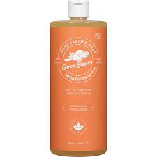 Green Beaver - Castile Soap Zesty Orange 990ml